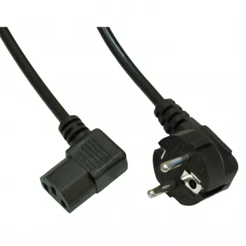 Akyga AK-PC-02A 1,5 m maitinimo laidas CEE 7/7 į IEC C13 250V 10A juodas