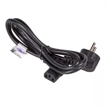 Akyga AK-PC-02A 1,5 m maitinimo laidas CEE 7/7 į IEC C13 250V 10A juodas