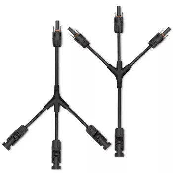 Qoltec MC4 Y tipo saulės šakos jungtis, pora, 1000V 30A IP67