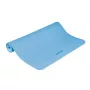 REBEL ACTIVE Blue TPE mankštos kilimėlis 200x115x1 cm – jogai, pilatesui, fitnesui ir gimnastikai