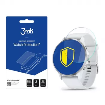 3mk Watch Protection ARC+ ekrano apsauga, skirta Garmin Venu 3 (3 vnt., lanksti plėvelė, savaime gyjanti, nuo krašto iki krašto)