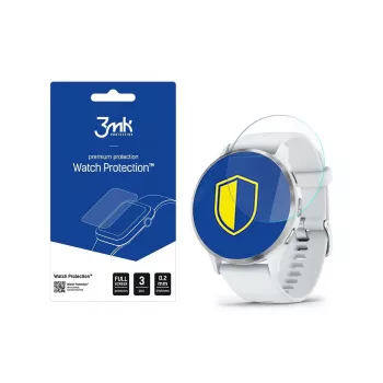 3mk Watch Protection ARC+ ekrano apsauga, skirta Garmin Venu 3 (3 vnt., lanksti plėvelė, savaime gyjanti, nuo krašto iki krašto)
