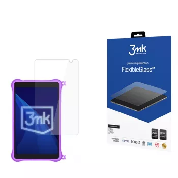 3MK PROTECTION Blackview Tab 50 Kids FlexibleGlass apsauginis stiklas - 11 colių, hibridinis stiklas, 7H, oleofobinė danga, be burbuliukų, skaidrus