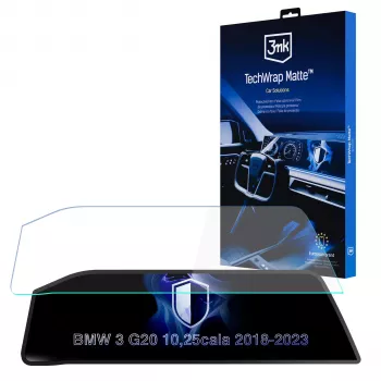 3MK PROTECTION BMW 3 G20 (2018 - 2023) - 3mk TechWrap matinis centrinio ekrano apsauginis stiklas