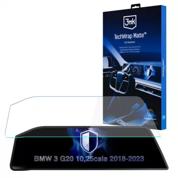 3MK PROTECTION BMW 3 G20 (2018 - 2023) - 3mk TechWrap matinis centrinio ekrano apsauginis stiklas