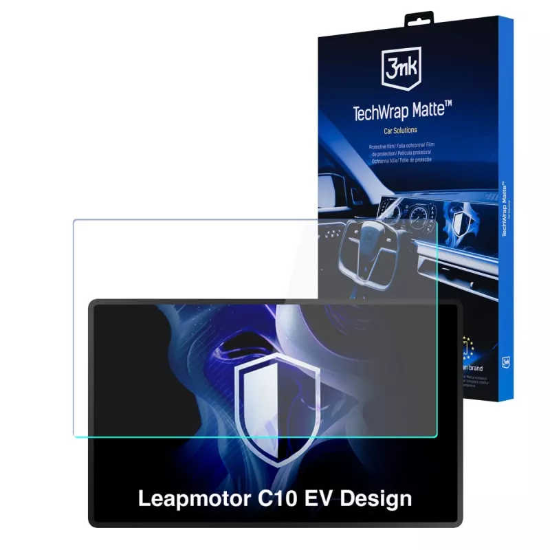 3MK PROTECTION Leapmotor C10 EV Design (2025 - ) - 3mk TechWrap matinis centrinio ekrano apsauginis stiklas