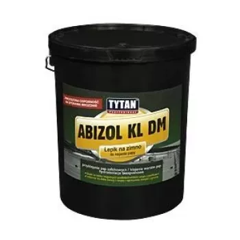 ABIZOL KL DM Titanium Mastic 9kg – guminė-bituminė hidroizoliacinė mastika