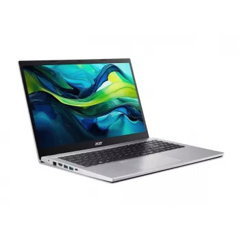 Acer Aspire Go 15 AG15-42P-R917DX 15,6 colio nešiojamas kompiuteris - FHD Anti-Glare, AMD Ryzen 7 7730U, 16GB RAM, 512GB SSD, AMD Radeon Graphics, Windows 11 Home, sidabrinis