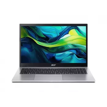 Acer Aspire Go 15 AG15-42P-R917DX 15,6 colio nešiojamas kompiuteris - FHD Anti-Glare, AMD Ryzen 7 7730U, 16GB RAM, 512GB SSD, AMD Radeon Graphics, Windows 11 Home, sidabrinis