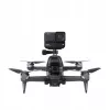 SUNNYLIFE veiksmo kameros laikiklis, skirtas DJI FPV Combo / GoPro Hero serijai – juodas