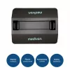 MEDIVON Lumera Stand mobilus stovas Lumera Plus ir Lumera Max LED panelėms, 4 ratukai, juodos spalvos
