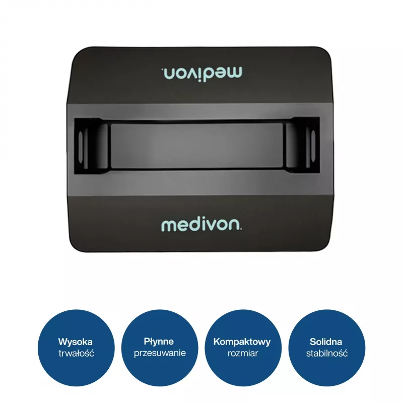 MEDIVON Lumera Stand mobilus stovas Lumera Plus ir Lumera Max LED panelėms, 4 ratukai, juodos spalvos