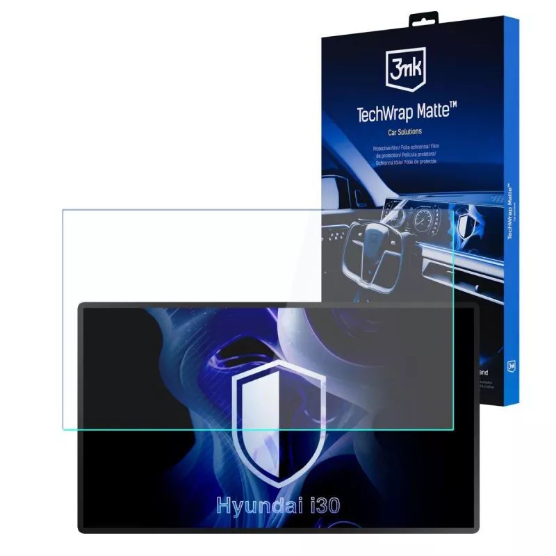 3MK PROTECTION Hyundai i30 (2023) – 3mk TechWrap matinis centrinio ekrano apsauginis filmas
