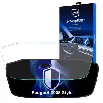 3MK PROTECTION Peugeot 2008 Style TechWrap matinio prietaisų skydelio ekrano apsauginė plėvelė