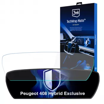 3MK PROTECTION Peugeot 408 Hybrid Exclusive - 3mk TechWrap matinė prietaisų skydelio apsauginė plėvelė