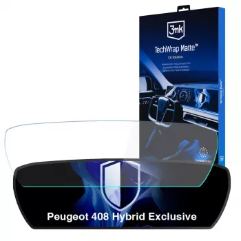 3MK PROTECTION Peugeot 408 Hybrid Exclusive - 3mk TechWrap matinė prietaisų skydelio apsauginė plėvelė