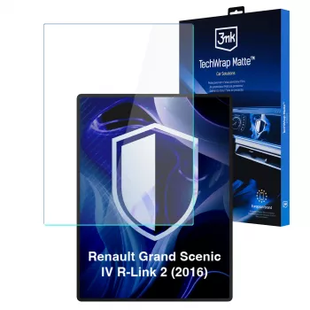 3MK PROTECTION Renault Grand Scenic IV R-Link 2 (2016) - 3mk TechWrap matinės apsauginės plėvelės centriniam ekranui