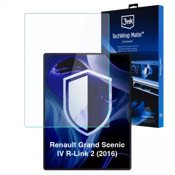 3MK PROTECTION Renault Grand Scenic IV R-Link 2 (2016) - 3mk TechWrap matinės apsauginės plėvelės centriniam ekranui