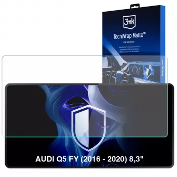 3MK PROTECTION Audi Q5 FY (2016-2020) 8,3 colio TechWrap matinio ekrano apsauginė plėvelė