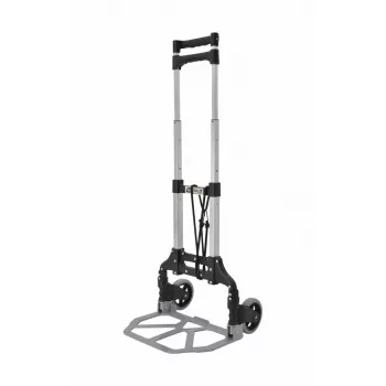 AWTOOLS AW sulankstomas sandėlio vežimėlis 80 kg, aliumininis rankinis vežimėlis