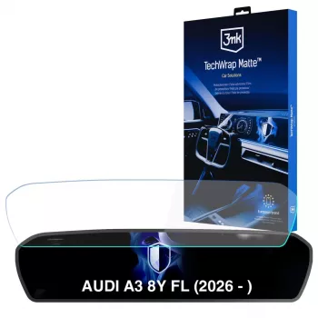 3MK PROTECTION AUDI A3 8Y FL (2026 - ) - 3mk TechWrap Center Display matinė apsauginė plėvelė