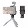 PULUZ išplėtimo rėmas su 1/4 colio sriegiu ir telefono laikikliu, skirtas DJI Osmo Pocket 3 (PU726B)