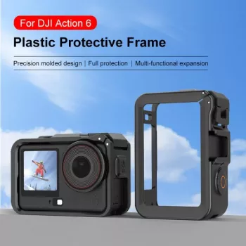 PULUZ apsauginis rėmas su tvirtinimais, skirtas DJI Osmo Action 6 - PU1088B