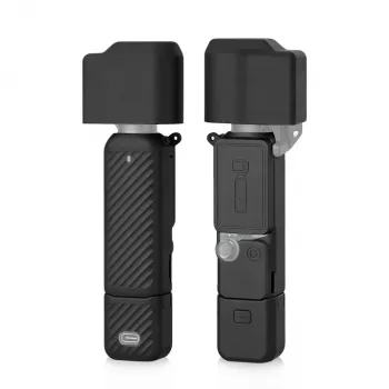 PULUZ 4-in-1 apsauginis rinkinys, skirtas DJI Osmo Pocket 4 - juodos spalvos (PU1109B)