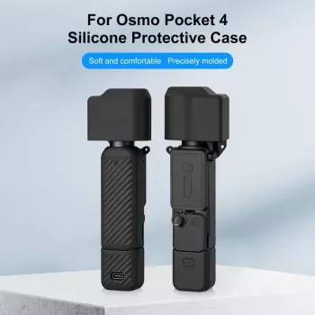 PULUZ 4-in-1 apsauginis rinkinys, skirtas DJI Osmo Pocket 4 - juodos spalvos (PU1109B)
