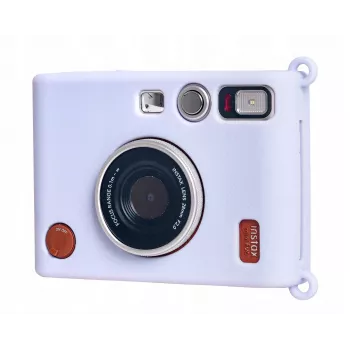 LOVEINSTANT Silicone Protective Case, skirta Fujifilm Instax Mini Evo – violetinė