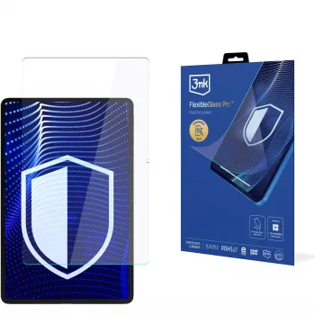 3MK PROTECTION FlexibleGlass Pro hibridinio stiklo ekrano apsauga, skirta Honor Pad 10.1 / Pad X9 - 7H, nedūžtanti, oleofobinė, be burbuliukų, Fit-In™ montavimas