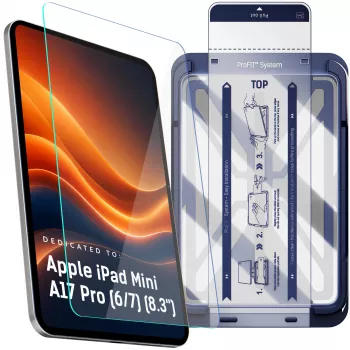 3MK PROTECTION Apple iPad Mini A17 Pro (6/7) (8,3 colio) apsauginis stiklas - 10 vnt. 3mk HARDY GlassTab ProFIT
