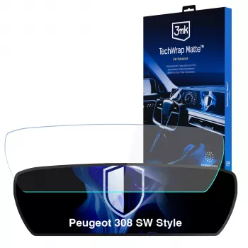 3MK PROTECTION Peugeot 308 SW Style - 3mk TechWrap matinė prietaisų skydelio apsauginė plėvelė