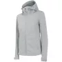 Moteriška 4F Softshell striukė H4Z22 SFD350 šviesiai pilka melanžinė
