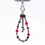 Crong Phone Charm Lanyard Red Bow – universalus apsaugos nuo pametimo riešo dirželis išmaniesiems telefonams