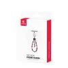 Crong Phone Charm Lanyard Red Bow – universalus apsaugos nuo pametimo riešo dirželis išmaniesiems telefonams