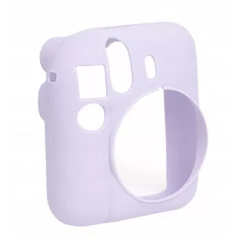 LOVEINSTANT Silikoninis apsauginis dėklas, skirtas Fujifilm Instax Mini 12 – violetinis