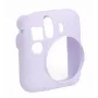 LOVEINSTANT Silikoninis apsauginis dėklas, skirtas Fujifilm Instax Mini 12 – violetinis