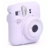 LOVEINSTANT Silikoninis apsauginis dėklas, skirtas Fujifilm Instax Mini 12 – violetinis