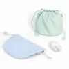 LOVEINSTANT White PU Leather Protective Case Bag for Fujifilm Instax Mini 12, 11, 40, 9, LiPlay, Evo, Link 2se, Square SQ40, SQ6, SQ1, SQ20, SQ10