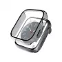 Crong hibridinis laikrodžio dėklas su grūdintu stiklu, skirtas Apple Watch 40mm – skaidrus