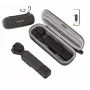 SUNNYLIFE Kietas dėklas su karabinu, skirtas DJI Osmo Pocket 4 / 3 - pilkas