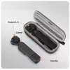SUNNYLIFE Kietas dėklas su karabinu, skirtas DJI Osmo Pocket 4 / 3 - pilkas