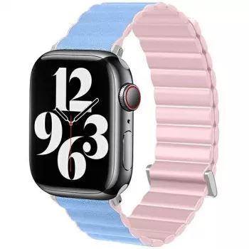 Beline Magnetic Pro Apple Watch dirželis 38/40/41mm Pink/Sierra Blue