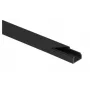 STASIŃSKI SP. Z O.O. CLS 20x18 juodas PVC kabelių kanalas 2m (10 vnt. pakuotė)