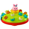 LEAN TOYS arkadinis žaidimas „Mušk morkas su plaktuku – šokinėjantis zuikis“