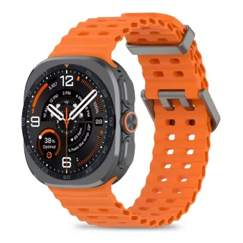 Tech-Protect Iconband Pro dirželis, skirtas Samsung Galaxy Watch Ultra 1/2 47mm, oranžinis