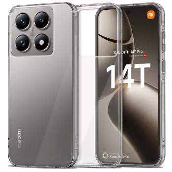Tech-Protect Flexair Hybrid dėklas, skirtas Xiaomi 14T - permatomas