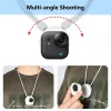 PULUZ PU1205W magnetinis kaklo laikiklis su pakabu Insta360 GO Ultra kamerai, baltas