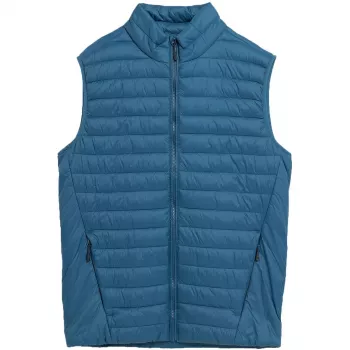 4F vyriška džinsinė liemenė M062 32S Regular Fit su sagomis